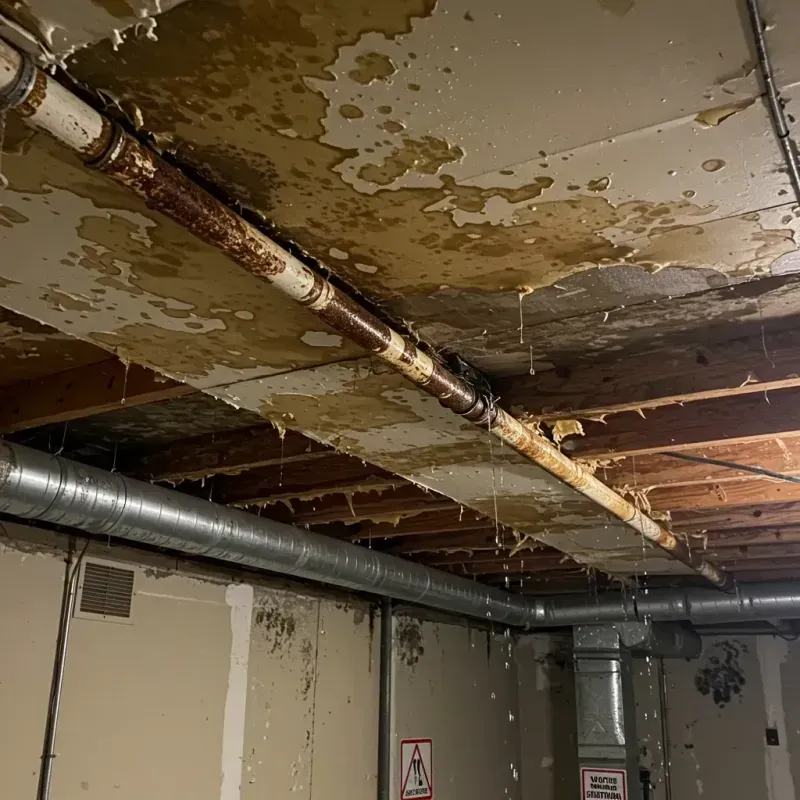 Ceiling Water Damage Repair in New Canaan, CT